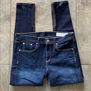 Rag & Bone Skinny ankle zip W 30. NWOT.